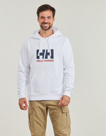 Υφασμάτινα Άνδρας Φούτερ Helly Hansen HH LOGO HOODIE 2.0 Άσπρο / Marine