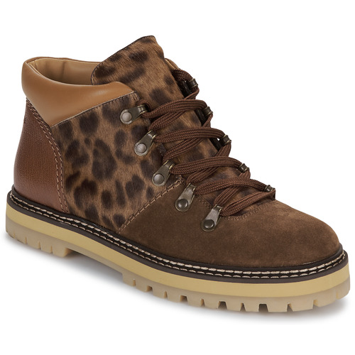 Παπούτσια Γυναίκα Snow boots See by Chloé EILEEN Cognac / Leopard