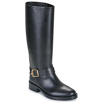 Παπούτσια Γυναίκα Μπότες για την πόλη Coach MADELINE LEATHER BOOT Black