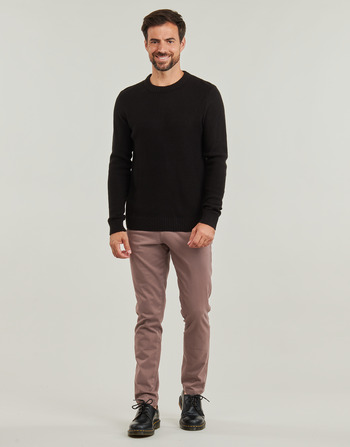 Υφασμάτινα Άνδρας Παντελόνια Chino/Carrot Jack & Jones JPSTMARCO  Brown