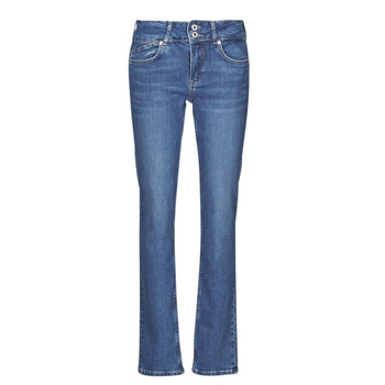 Υφασμάτινα Γυναίκα Skinny Τζιν  Pepe jeans SLIM JEANS MW Μπλέ