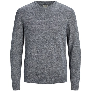 Υφασμάτινα Άνδρας Πουλόβερ Jack & Jones BASIC 12137194 Μπλέ