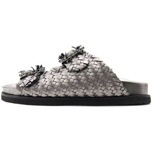 Παπούτσια Γυναίκα Σανδάλια / Πέδιλα Inuovo LEATHER FLAT SANDALS WOMEN ΑΣΗΜΙ