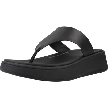 Παπούτσια Γυναίκα Σανδάλια / Πέδιλα FitFlop F MODE LEATHER FLATFORM T Black