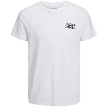 Υφασμάτινα Άνδρας T-shirt με κοντά μανίκια Jack & Jones 12151955 CORP Άσπρο