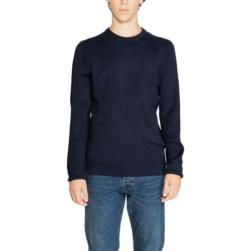 Υφασμάτινα Άνδρας Πουλόβερ Jack & Jones Jjeperfect Knit Crew Neck Sn 12257771 Μπλέ