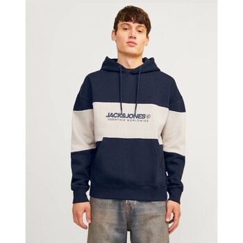 Υφασμάτινα Άνδρας Φούτερ Jack & Jones 12256590 LEGACY Μπλέ