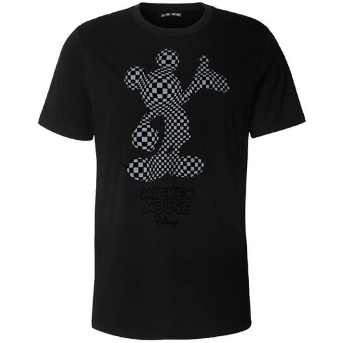 Υφασμάτινα Άνδρας T-shirt με κοντά μανίκια Antony Morato  Black