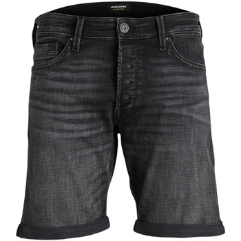 Υφασμάτινα Άνδρας Σόρτς / Βερμούδες Jack & Jones JJICHRIS JJWOOD SHORTS GE 815 12249098 Black