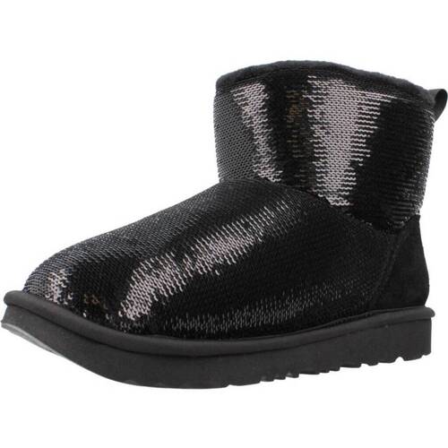 Παπούτσια Κορίτσι Μπότες UGG K CLASSIC MINI MIRROR BALL Black