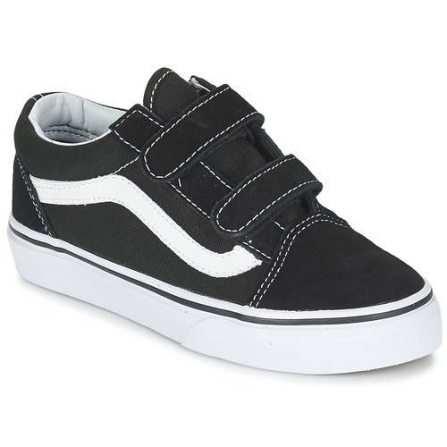 Παπούτσια Παιδί Χαμηλά Sneakers Vans OLD SKOOL V Black / Άσπρο