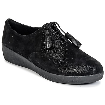 Παπούτσια Γυναίκα Derby FitFlop CLASSIC TASSEL SUPEROXFORD Black