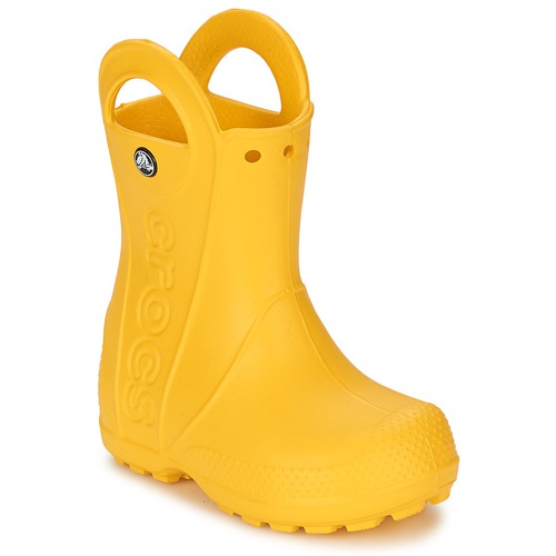 Παπούτσια Παιδί Μπότες βροχής Crocs HANDLE IT RAIN BOOT KIDS Yellow