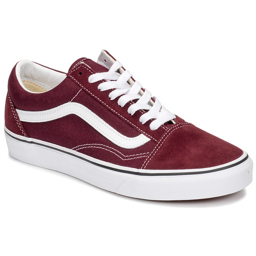 Cipők Rövid szárú edzőcipők Vans OLD SKOOL Bordó