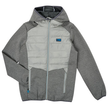 Ruhák Fiú Dzsekik Jack & Jones JCOTOBY HYBRID JACKET Szürke