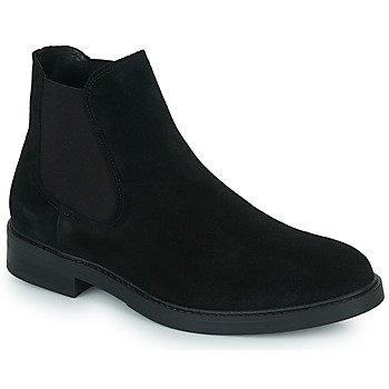 Cipők Férfi Csizmák Selected SLHBLAKE SUEDE CHELSEA BOOT Fekete 