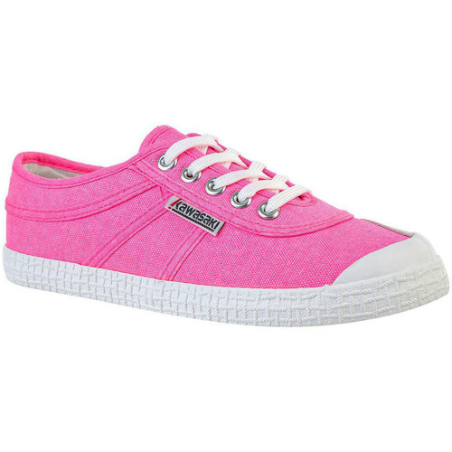 Cipők Női Divat edzőcipők Kawasaki Original Neon Canvas Shoe K202428 4014 Knockout Pink Rózsaszín