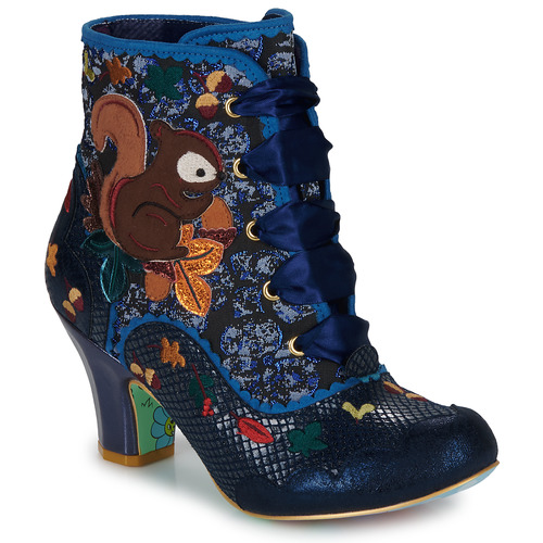 Cipők Női Bokacsizmák Irregular Choice SQUIRREL AWAY Kék