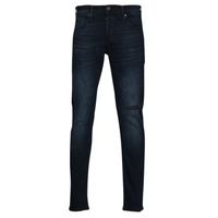 Ruhák Férfi Slim farmerek Jack & Jones JJIGLENN JJORIGINAL RA 091 Kék / Átlagos