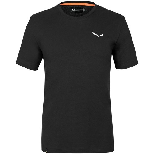 Ruhák Férfi Pólók / Galléros Pólók Salewa PURE DOLOMITES HEMP M T-SHIRT  28329-0910 Fekete 