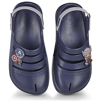 Cipők Fiú Lábujjközös papucsok Havaianas KIDS CLOGS MARVEL Tengerész