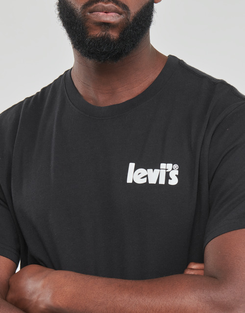 Levi's SS RELAXED FIT TEE Fekete 