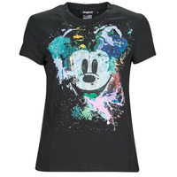 Ruhák Női Rövid ujjú pólók Desigual TS_MICKEY CRASH Fekete  / Sokszínű