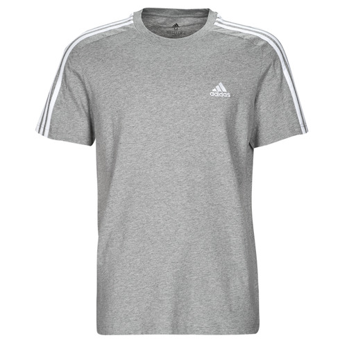 Ruhák Férfi Rövid ujjú pólók Adidas Sportswear 3S SJ T Szürke / Átlagos