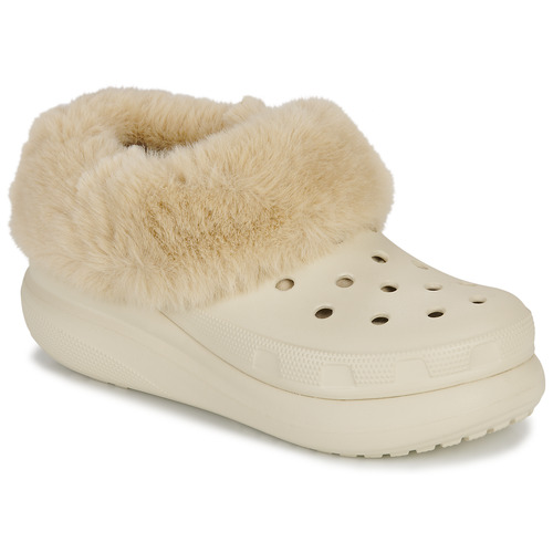 Cipők Női Klumpák Crocs Furever Crush Bézs