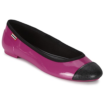 Cipők Női Balerina cipők
 Hunter ORIGINAL BALLET FLAT Málna