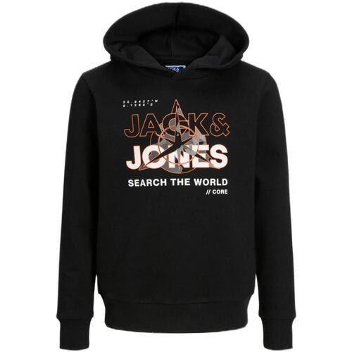 Ruhák Fiú Pulóverek Jack & Jones  Fekete 