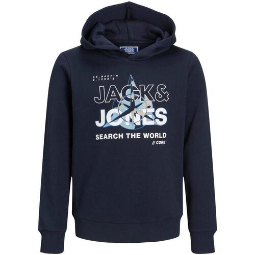 Ruhák Fiú Pulóverek Jack & Jones  Kék