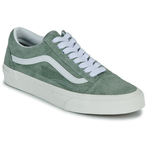 Cipők Rövid szárú edzőcipők Vans Old Skool Szürke / Zöld