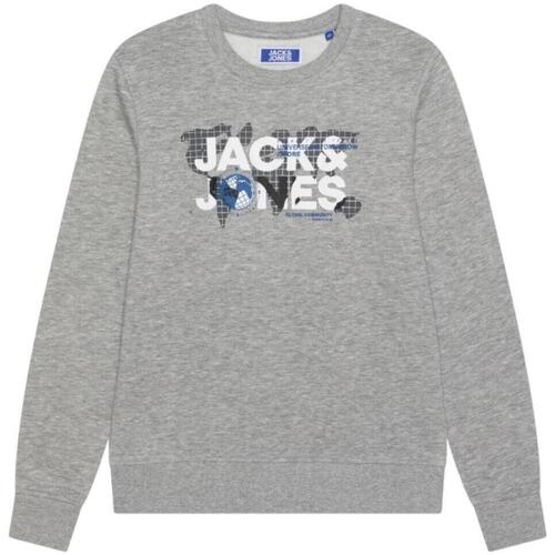 Ruhák Fiú Pulóverek Jack & Jones  Szürke