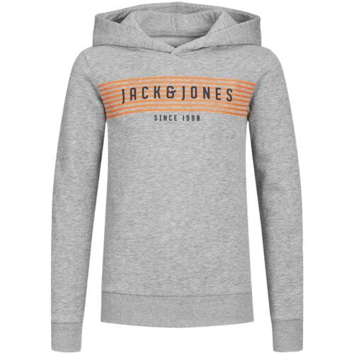 Ruhák Fiú Pulóverek Jack & Jones  Szürke