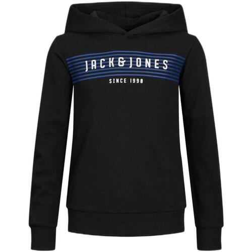 Ruhák Fiú Pulóverek Jack & Jones  Fekete 