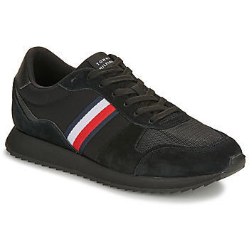 Cipők Férfi Rövid szárú edzőcipők Tommy Hilfiger RUNNER EVO MIX ESS Fekete 