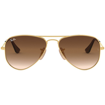 Órák & Ékszerek Gyerek Napszemüvegek Ray-ban Occhiali da Sole  Junior Aviator RJ9506S 223/13 Arany