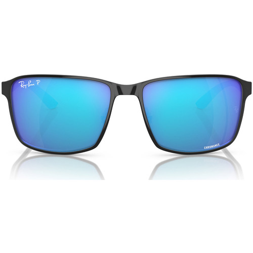 Órák & Ékszerek Napszemüvegek Ray-ban Occhiali da Sole  RB3721CH 9144A1 Polarizzati Fekete 