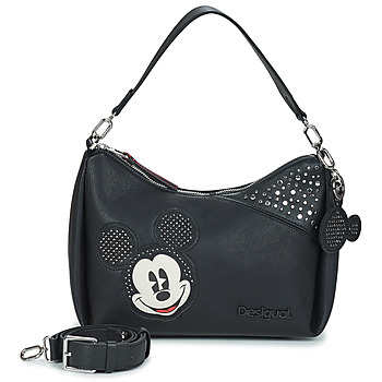 Táskák Női Válltáskák Desigual BAG MICKEY STUDSTYLE BLACK MAYARI MAXI Fekete 