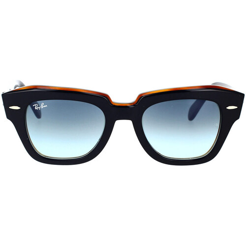 Órák & Ékszerek Napszemüvegek Ray-ban Occhiali da Sole  State Street RB2186 132241 Fekete 