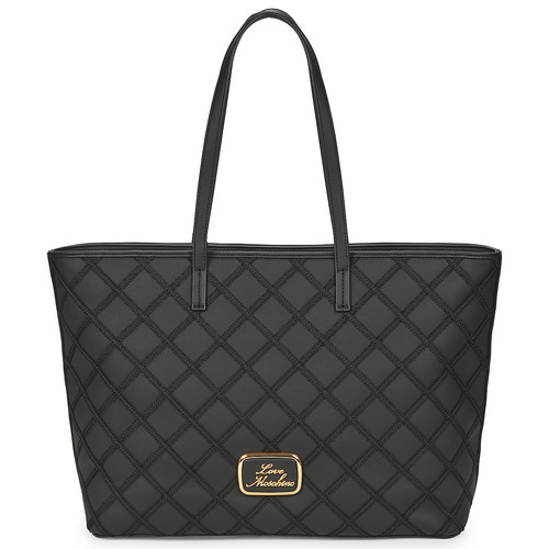 Táskák Női Bevásárló szatyrok / Bevásárló táskák Love Moschino LADY LACE TOTE JC4307PP0 Fekete 