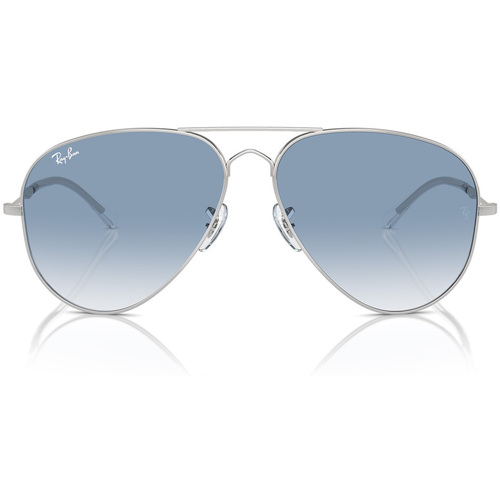 Órák & Ékszerek Napszemüvegek Ray-ban Occhiali da Sole  Old Aviator RB3825 003/3F Ezüst