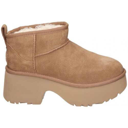 Cipők Női Bokacsizmák UGG CLASSIC ULTRA MINI NEW Barna