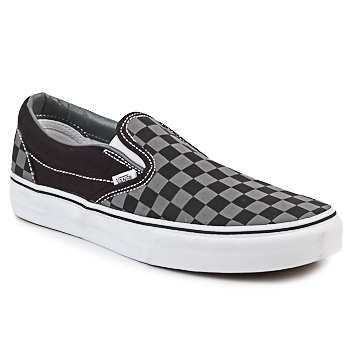 Cipők Férfi Belebújós cipők Vans Classic Slip-On Fekete  / Szürke