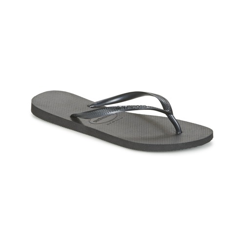 Cipők Női Lábujjközös papucsok Havaianas SLIM Fekete 