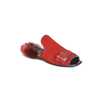 Scarpe Donna Ciabatte Papucei OBSENTUM Rosso