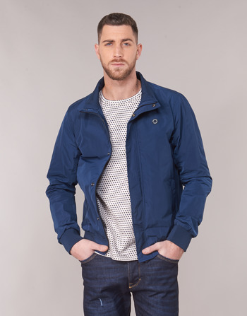 Abbigliamento Uomo Giubbotti Scotch & Soda AMS BLAUW SIMPLE HARRINGTON JACKET Marine