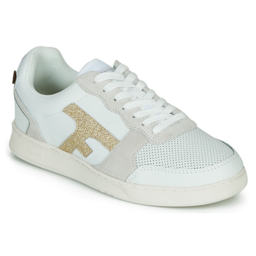 Scarpe Donna Sneakers basse Faguo HAZEL Bianco / Oro