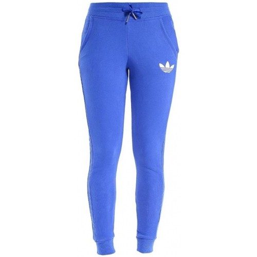 Abbigliamento Donna Pantaloni morbidi / Pantaloni alla zuava adidas Originals Pantalone donna Slim Trackpant Blu